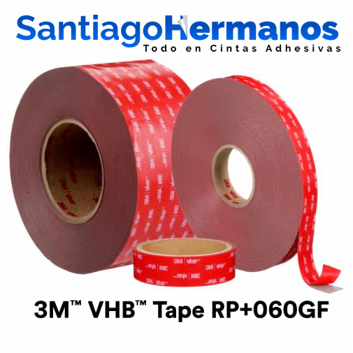 Cinta Doble Contacto 3M VHB RP+060 Extra Fuerte 19mm x 33m