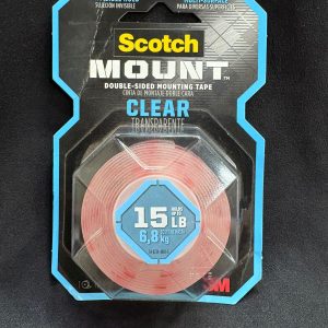 Cinta de montaje 3M  410H transparente 25mm x 1,5 metros