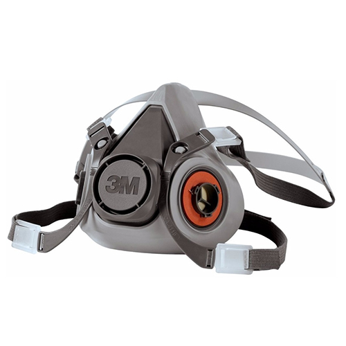 Respirador Reutilizable 3M 6200, Medio Rostro mediana
