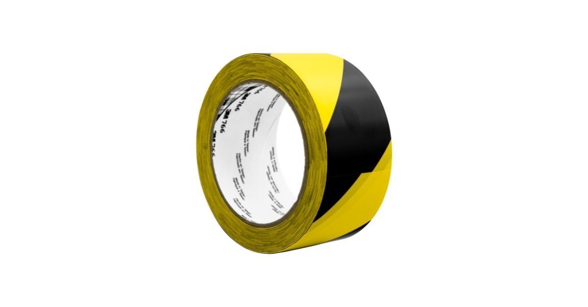 Cinta 3M 766 Delimitadora Amarilla/Negra 48mm x 33 mts.
