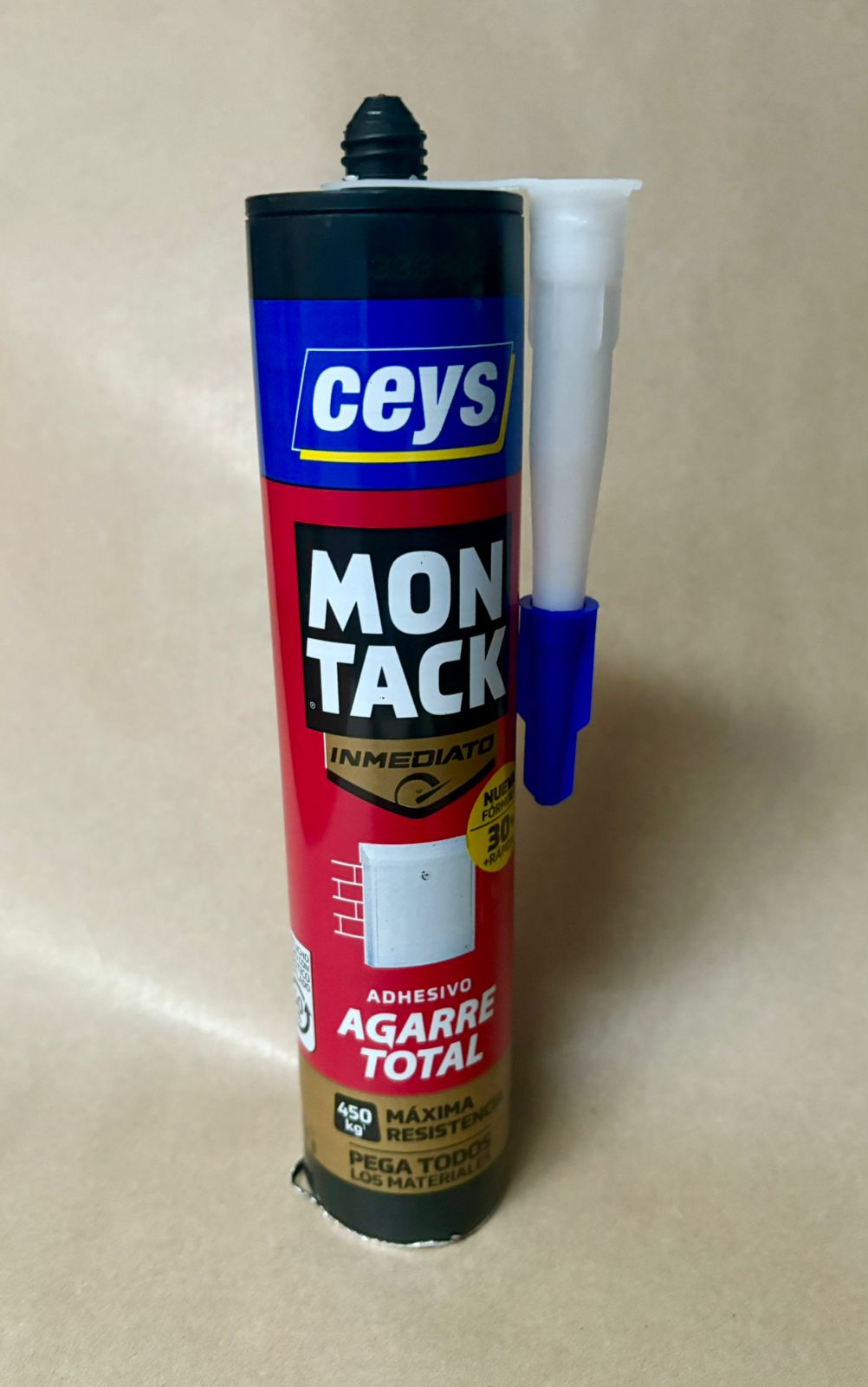 Adhesivo de Montaje Ceys Mon Tack Blanco 450 grs.