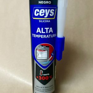 Silicona Alta Temperatura Ceys Negra 280 ml